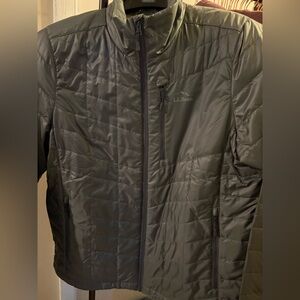 LL Bean men’s puffer lightweight grey XL